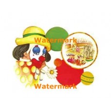 Circus Clown  - XD10620  -  PRINT