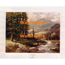 Mountain Stream  - #XD10004  -  PRINT