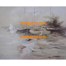 Sailboats  - #XD10626  -  PRINT