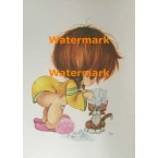 Shampoo Time  - #XKV4609 -  PRINT