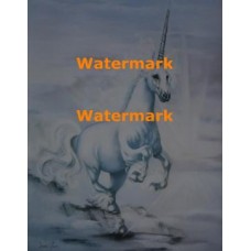 Majestic Unicorn  - #XD50234  -  PRINT