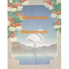 Flamingo Floral I  - XD50894  -  PRINT
