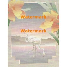 Flamingo Floral IV  - XD50896  -  PRINT