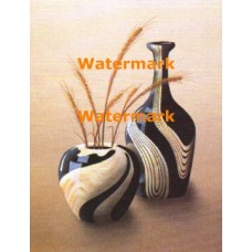 Midnight Vase III  - #XAR524  -  PRINT