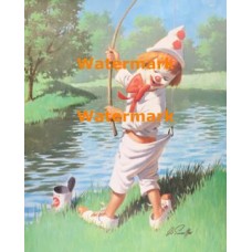 Hook, Line and Pants  - XKH3570  -  PRINT