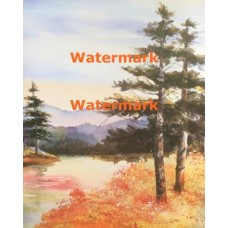 Pastoral Scene  - XKH5668  -  PRINT