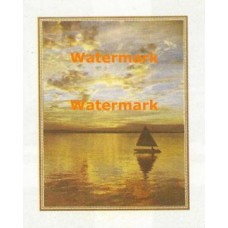 Sunset Sail  - #XKVH2034  -  PRINT