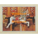 Carousel Horse  - #XKVH3227  -  PRINT
