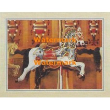 Carousel Horse  - XKVH3227  -  PRINT