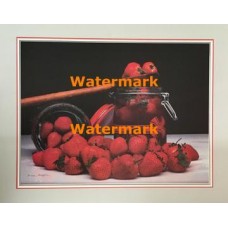 Strawberries  - #XKVH3406  -  PRINT