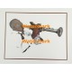 Soprano Sax Player  - #XKVH5410  -  PRINT