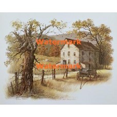 Antique Wagon  - XS3072  -  PRINT