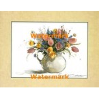 Pitcher Of Flowers  - #XBFL2284  -  PRINT