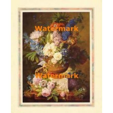 Botanical With Nest  - #XKFL2822  -  PRINT