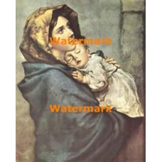 Maddonna and Child  - XAR2880  -  PRINT