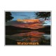 Mountain Lake Sunset  - #XKFL2006  -  PRINT