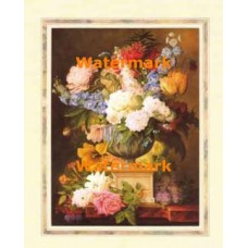 Botanical With Red Rose  - XKFL2823  -  PRINT