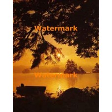 Golden Lake  - #XKL2072  -  PRINT