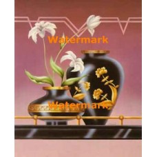 White Lilies  - #XKL2537  -  PRINT