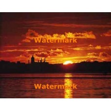 Metropolitan Sunset  - #XKLLAM2127  -  PHOTO PRINT