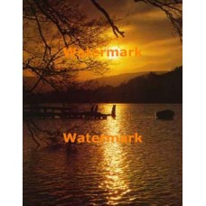 Sunset Wharf  - #XKLLAM2130  -  PHOTO PRINT