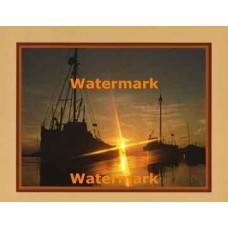 Marine Sunset  - #XKLLAM2148  -  PRINT