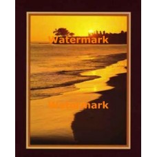 Sunset Beach  - #XKLLAM2152  -  PRINT
