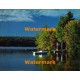 Sunlit Blue Lake  - #XKLLAM2214  -  PHOTO PRINT