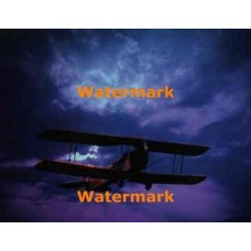 Soaring Biplane  - #XKLLAM2215  -  PHOTO PRINT