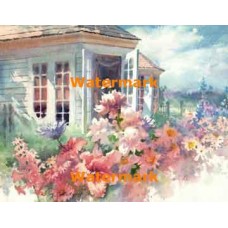 Cottage Florals I  - XAR2610  -  PRINT