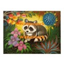 Raccoon  - XD7345  -  PRINT