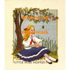 Little Miss Muffet  - #XD8030  -  PRINT