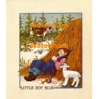 Little Boy Blue  - #XD8032  -  PRINT