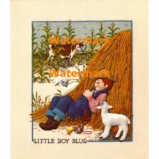 Little Boy Blue  - #XD8032  -  PRINT