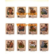 Astrological Signs  - XD8090  -  PRINT (12 UP Images)