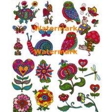 Paisley Collage  - #XD8091  -  PRINT