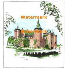 Muiderslot  - #XD811  -  PRINT