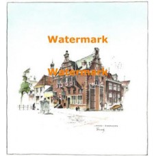 Waag, Enkhuizen  - #XD812  -  PRINT