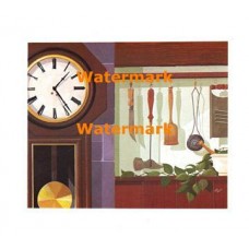 Grandfather Clock  - XKCH9105  -  PRINT