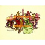 The Dancing Couple  - #XKJ1408  -  PRINT