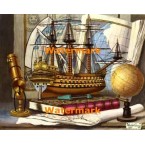 Captain's Model  - XD3486  -  PRINT