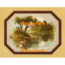 Peaceful Lagoon  - #XKFL3138  -  PRINT