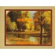 Autumn Pond  - XKFL3308  -  PRINT