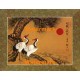 Sun And Birds  - #XKFL3396  -  PRINT