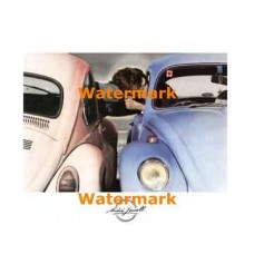 Kissing Between The Cars  - XAR3028  -  PRINT