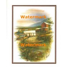 Old Mill Stream  - #XKFL3361  -  PRINT
