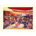 Crowded Market  - XKFL3947  -  PRINT