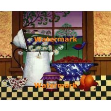 Nana's Strawberry Jam  - #XKL3558  -  PRINT