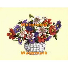 Lily Basket  - XKL3301  -  PRINT