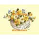 Rose Basket  - #XKL3302  -  PRINT